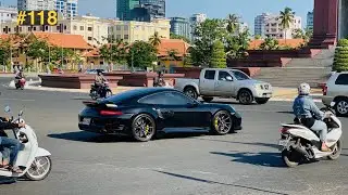BEST Porsche 911 Turbo S and More! - AMAZING CAR SPOT In The City #118