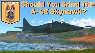 СТРАШНЫЙ СКУТЕР: Ранний обзор A-4E Skyhawk &mdash; War Thunder