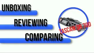 Tascam DR70D Unboxing and Review