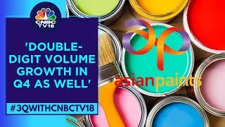 Asian Paints Reports A Steady Q3FY24 With A Volume Growth Of 12% | CNBC TV18