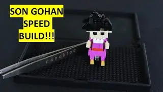 Son Gohan Dragon Ball Z Nanoblock Speed Build (NBDB_002)