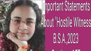 Important statements about 