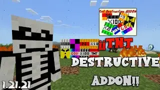 TNT Destructive Addon 1,21,21 #gameplay/#minecraft/#addon/.