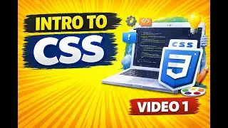 What Is CSS? Beginner-Friendly Explanation [video 1]