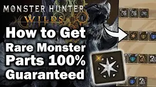 Best Way to Get Rare Monster Parts | Investigations and Large Monster Guide | Monster Hunter Wilds!