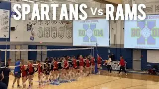 Spartans vs STFX Rams l Senior High Girls Volleyball Game 2025