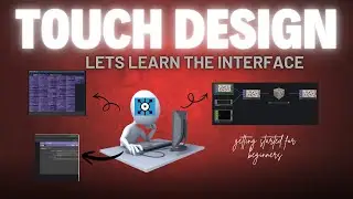 TOUCH DESIGNER Tutorial For Absolute Beginners :Learning the Interface(Parameters,Networks and OPs)