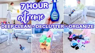 *SUPER* EXTREME MOTIVATING CLEAN WITH ME 2021 | ALL DAY SPEED CLEANING MOTIVATION | CLEANING ROUTINE