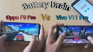 Vivo V11 Pro Vs Oppo F9 Pro Battery Draining Test