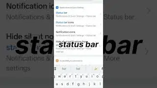 #network#status# bar#videoshorts