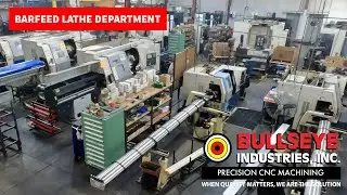 Barfeed Lathe Department | Bullseye Industries, Inc.