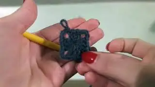 Piastrella Granny |monocolore |Tutorial per mancini|Pimpicrochet|