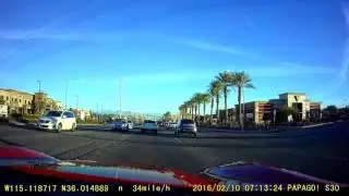 Papago DashCam S30 dynamic range demo