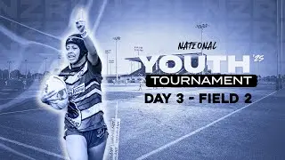 NZRL National Youth Tournament - Girls | Day 3 - Field 2 LIVE