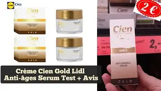 Cr&egrave;me Cien Gold Lidl Avis Test - Serum Q10 Cr&egrave;me de Jour Cr&egrave;me de Nuit Anti-&acirc;ges Pas Ch&egrave;re