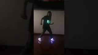 KRIATIV Fiber Optic LED Light Up Shoes For Kids USB Rechargeable Flashing Fashion Sneaker