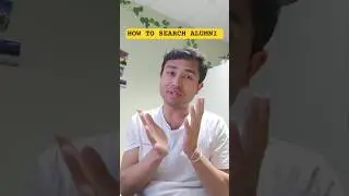 HOW TO SEARCH FOR ALUMNI | ERASMUS MUNDUS SCHOLARSHIP | FULLY FUNDED