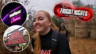 THORPE PARK FRIGHT NIGHTS VLOG 2021 | 2 days at Thorpe Park, Scare Mazes, staying in Shark Cabins