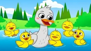 Five Little Ducks Went Out One Day #education  #kids #fun #learn #world #knowledge #explore #rhymes