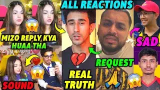 Tahir Fuego REAL TRUTH 💔 - Mizo Reply, SID Bhai Request 🙏, FF All Reactions on Tahir - Pahadi SAD 💔