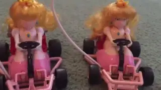 Princess Peach Remote Controlled Kart Figure