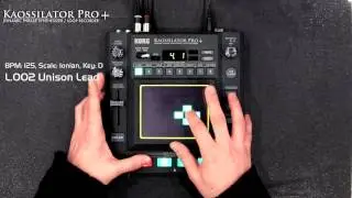 Korg Kaossilator Pro+: Performance Video