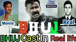 #BhujTrailer Bhuj Cast In Real Life||All Cast Real name