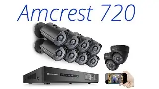 Amcrest 720P surveillance equipment