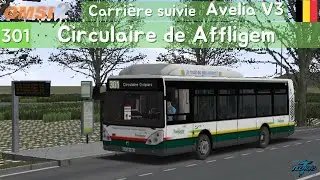 301 : Circulaire de Affligem | Carrière suivie sur Avélia V3 | Omsi 2