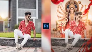 Navratri Photo Editing Photoshop |Durga Puja Photo Editing | Navratri Special Photo Editing 2021