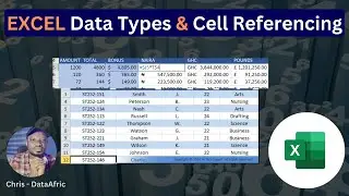 EXCEL DATA ENTRY, CELL REFERENCING AND FORMATTING - Master Your Spreadsheets