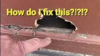 How to Repair a Wooden Garage Door Panel
