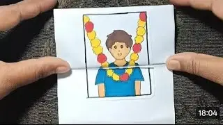 जो डर गया वो मर गया,🤣🫵 | Story Art | Paper Folding Story | Story | Funny Story | drawing | Art | Fun
