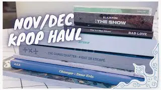 K-pop Album Haul Nov/Dec 2021 || ALL THE REPACKAGE ALBUMS