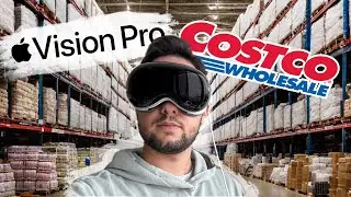 APPLE VISION PRO x: покупки в крупнейшем в мире магазине Costco