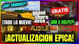 NUEVA ACTUALIZACION en GTA5 Online! TODO LO NUEVO! LOCURA! CASINO, ATICO GRATIS, TRIPLE RECOMPENSAS