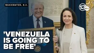 Venezuelan opposition leader says Trump, U.S. will help country return to democracy