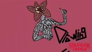 Drawing DEMOGORGON from Stranger Things in procreate
