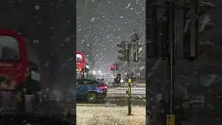 1st time in snow 24 uk #snow #winter #travel