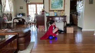 Moving around on hover board 4/31/2025