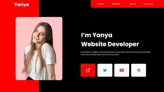 How To Make Website Header Design Using HTML and CSS Full Responsive Multi Page Website Design steps