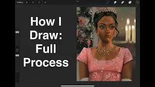 Draw with Me: Full Art Process Video