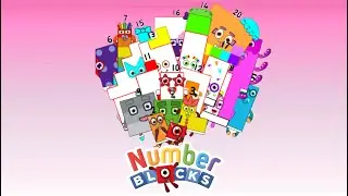 Sprunki OC NumberBlock 1 to 20 Babies Phase 4 #sprunki #animation #numberblocks