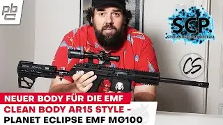 EMF clean Body von SCP MagFed Produktvorstellung Unboxing Planet Eclipse EMF MG100 Paintball Gun A15