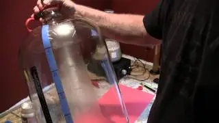 Glass Carboy Etching Part 2 of 2 Videos