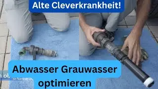 Abwassertank Ablauf verl&auml;ngern beim Clever &ndash; endlich Grauwassertank ohne Verrenkung entleeren 👍