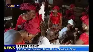 RETIREMENT: ASP Vincent Oruamen bows out of Service in Style
