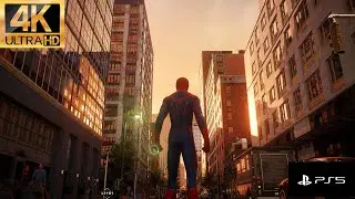 Spider-Man 2 (PS5) &ndash; Ultimate FREE ROAM Web Swinging Across NYC in 4K! #game #gaming #gameplay