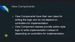 View Components in ASP.NET Part 2