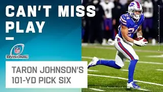 Taron Johnson Pulls Reverse Uno Card on Lamar for 101-Yd Pick 6!